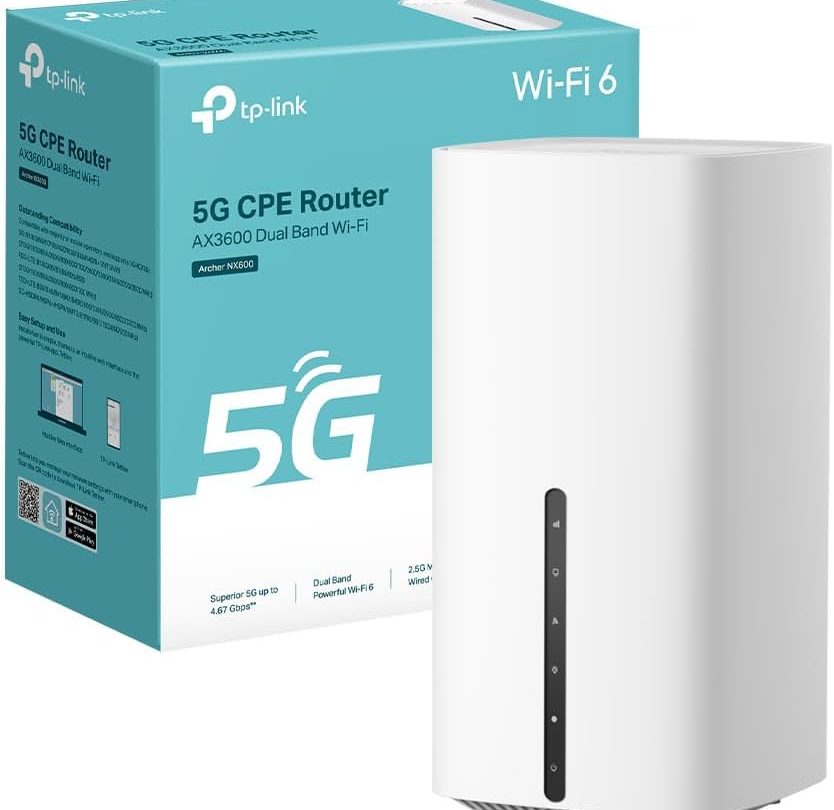 TP-Link Archer NX600 router 5G Wi-Fi 6 per collegare telecamere Wi-Fi
