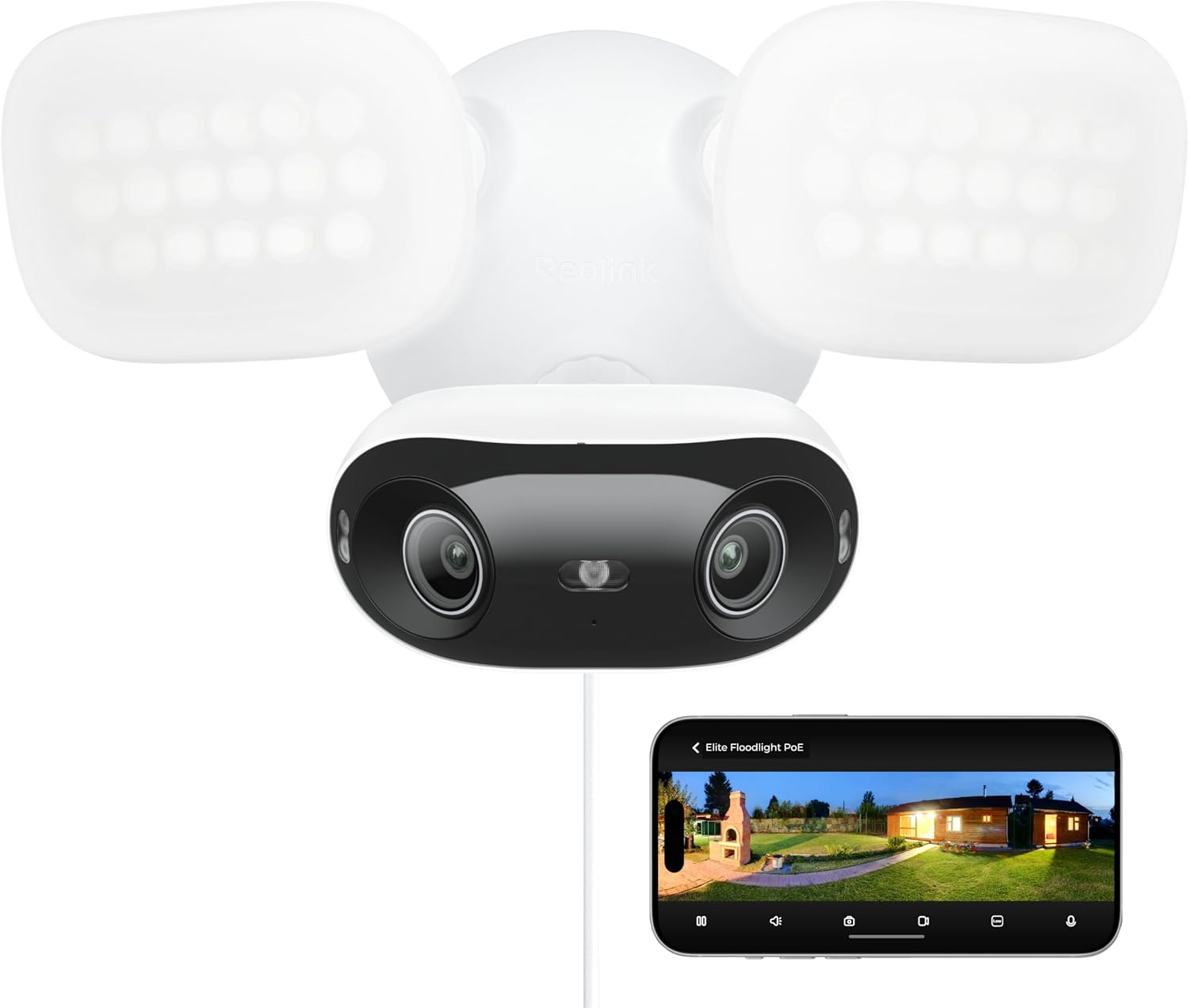 Reolink Elite Pro Floodlight PoE 16MP