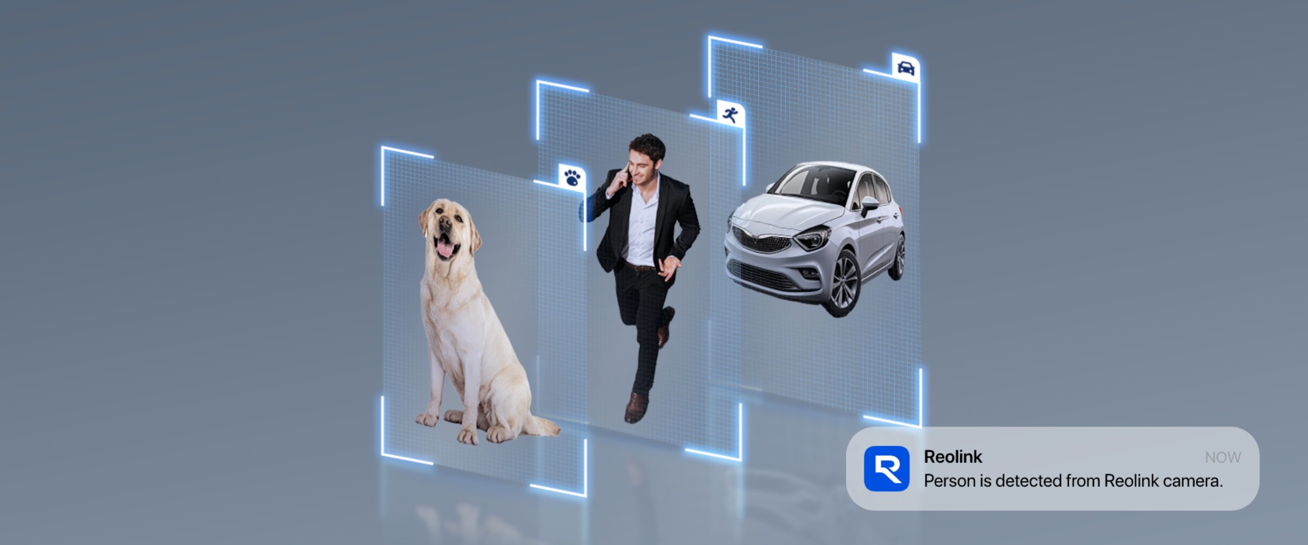 Rilevamento di persone veicoli e animali del sistema Reolink RLK16-1200D8-A