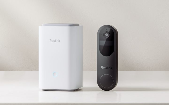 Reolink Video Doorbell Battery con Home Hub per sicurezza dell'ingresso