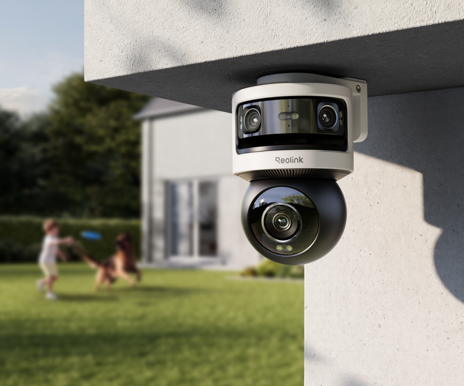 Reolink OMVI 3i WiFi telecamera a triplo obiettivo per esterni