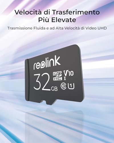 Scheda microSD Reolink per telecamere di sicurezza