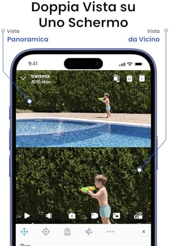 Installazione PoE della Reolink TrackMix